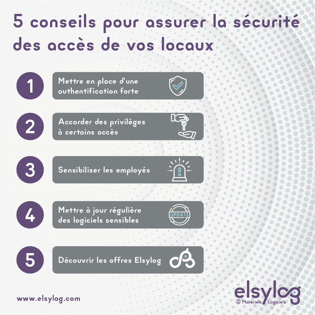 5 conseils pour assurer la sécurité des accès